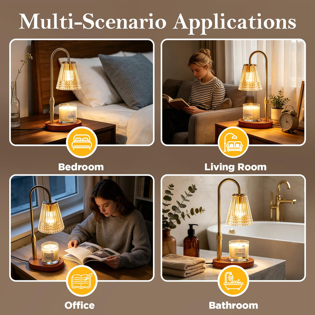 Candle Warmer Lamp with Timer G525154