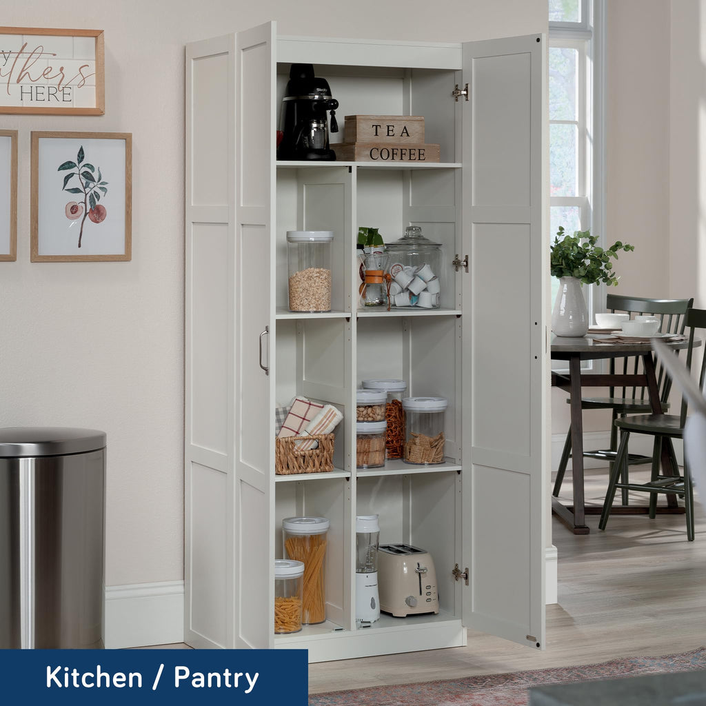 White Storage Cabinet N825