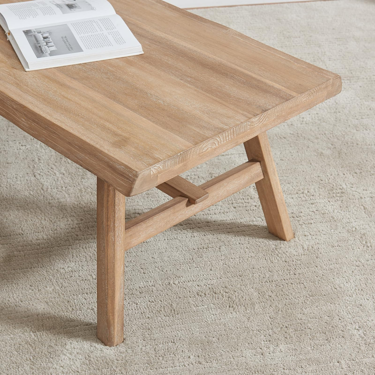 Solid Wood Coffee Table O9301