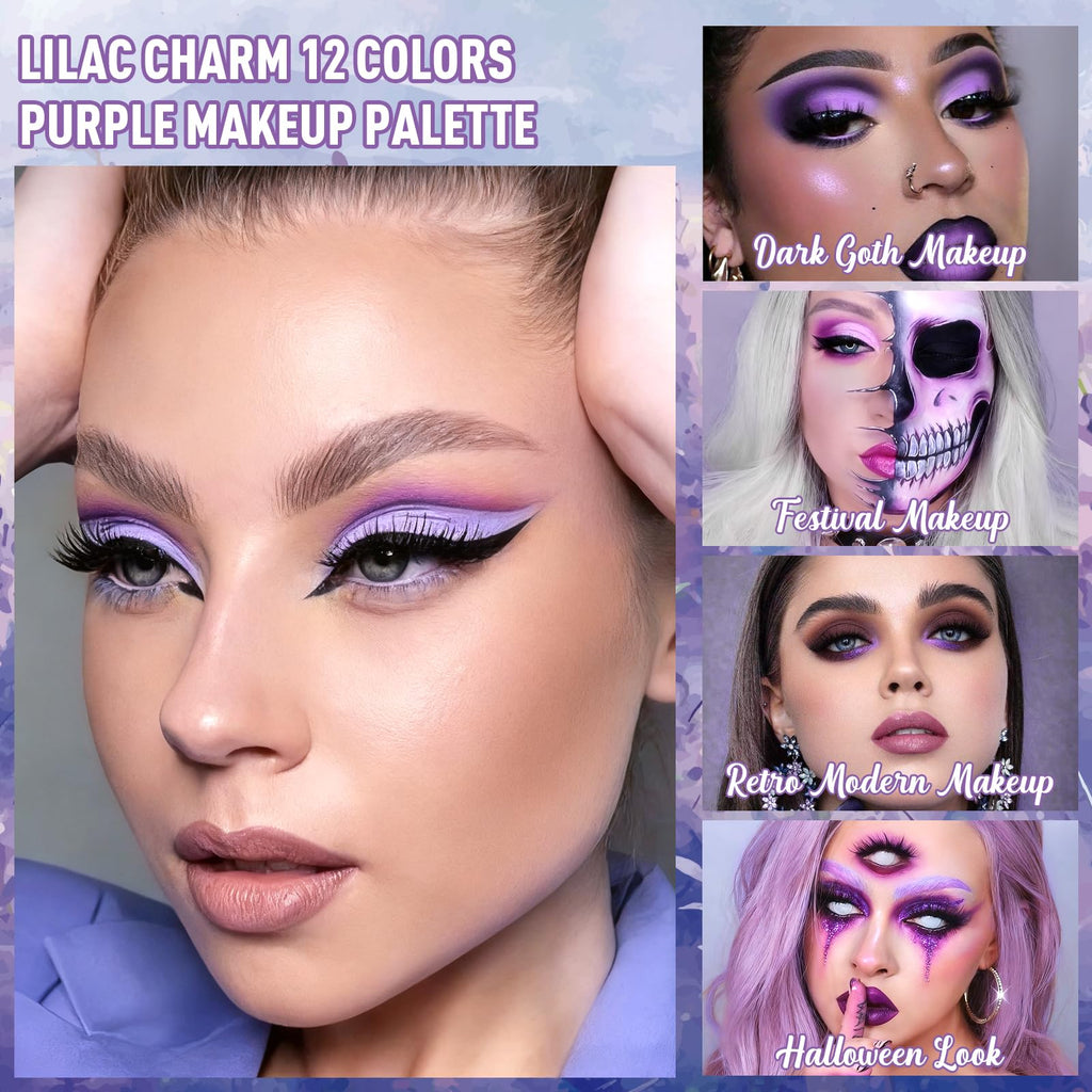 Pigmented Matte Shimmer Eyeshadow Palette V170