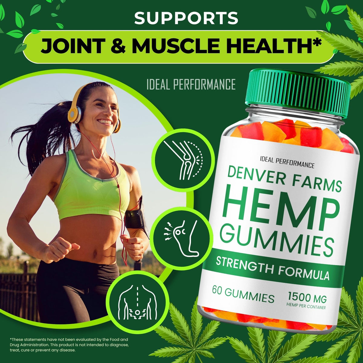 Hemp Gummies Maximum Strength All Natural 5 Pack T283136