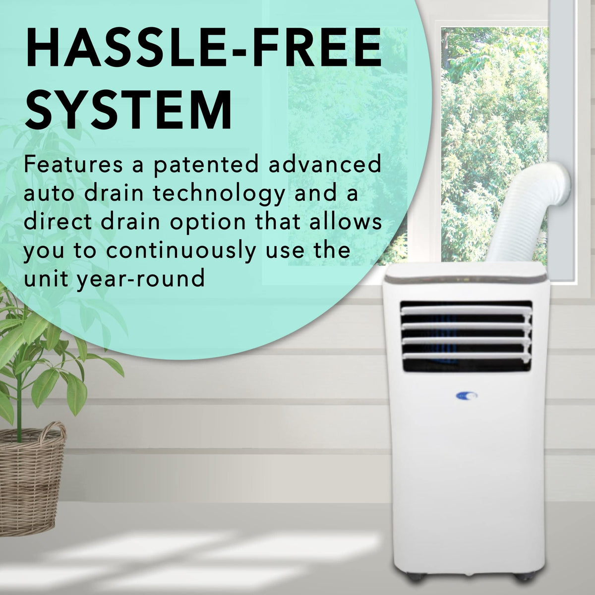 Portable Air Conditioner, 10,000 BTU W87630