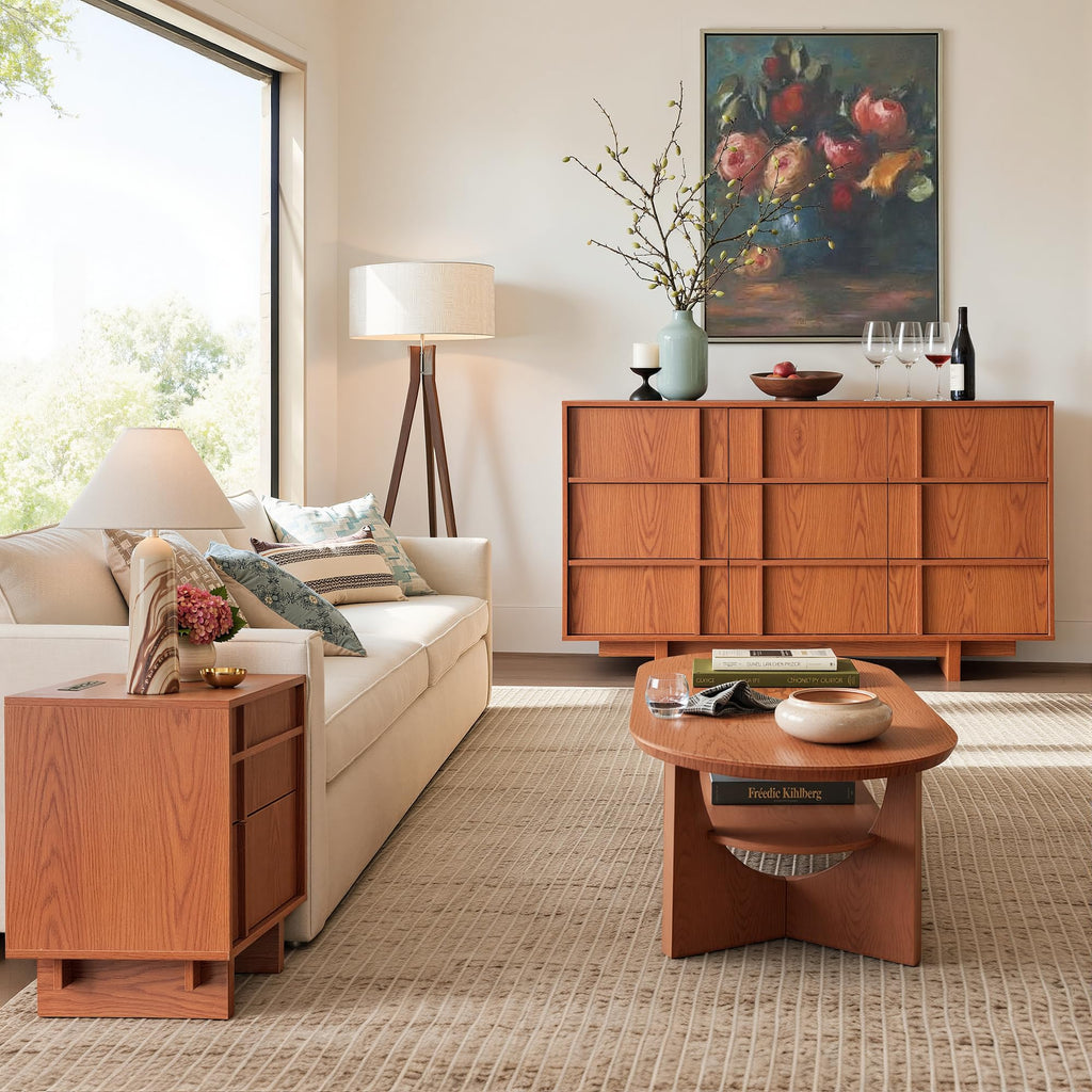 Mid Century Modern Nightstand V76879
