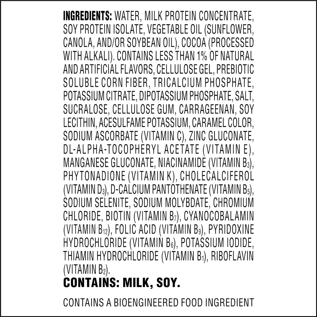 Creamy Chocolate Protein Shake, 23g Protein, 12 Count Q858656