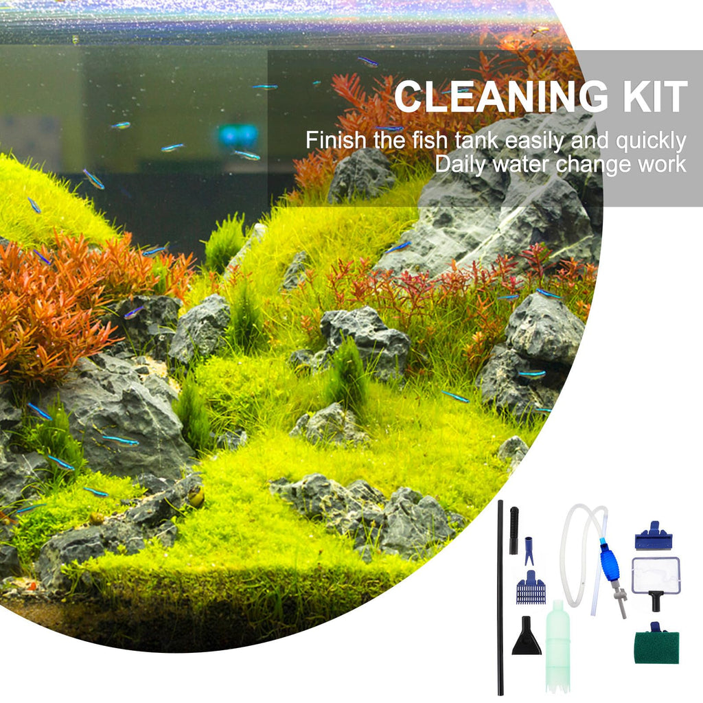 Aquarium Cleaning Tool Set with Hose and Airbag B2517
