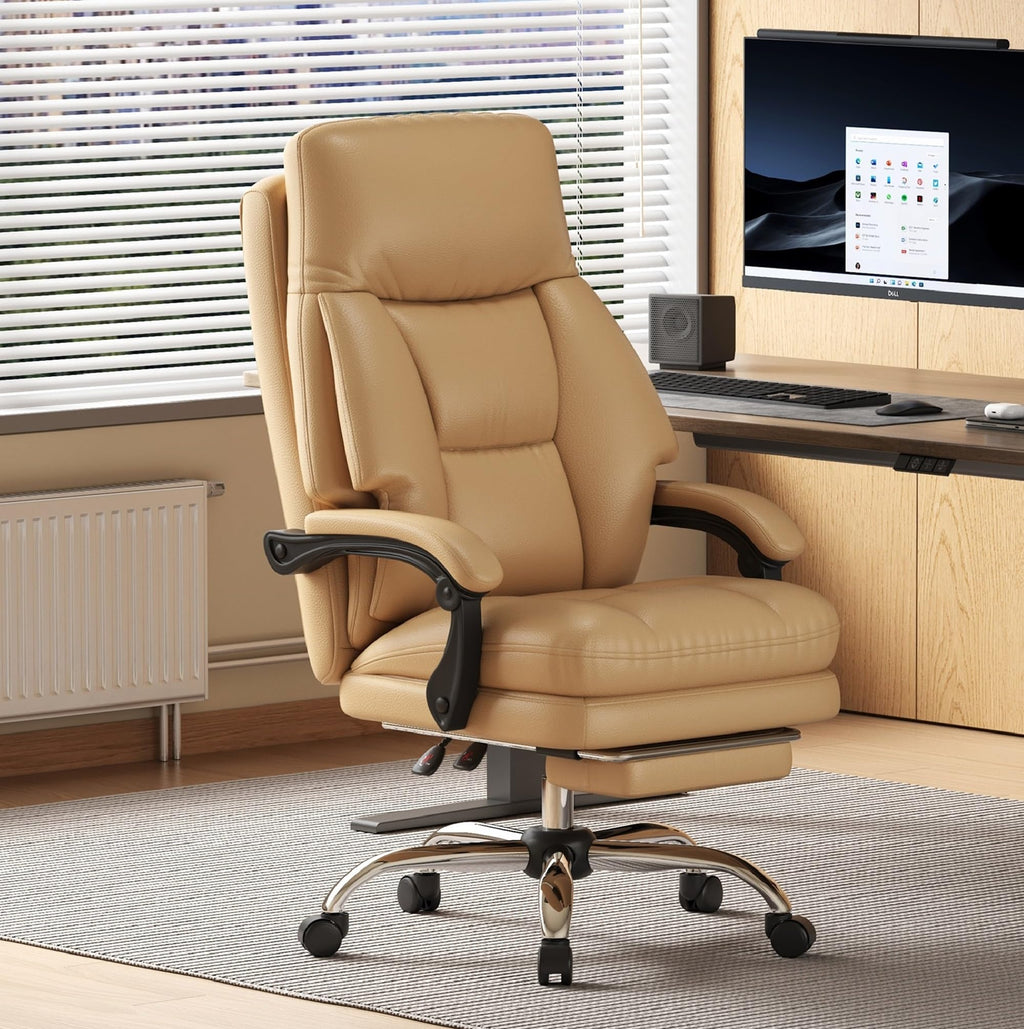 High Back Computer Chair with Soft Cushion K323