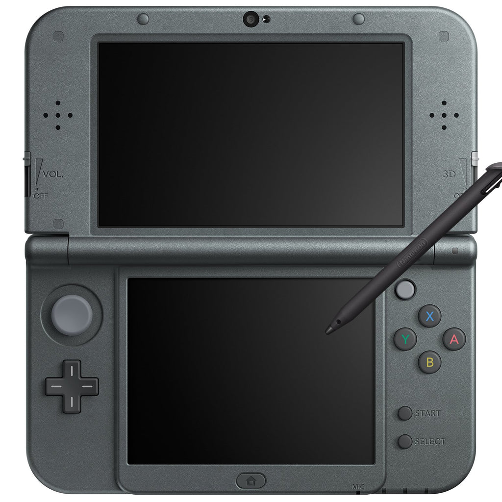 Metallic Black Nintendo 3DS LL A975