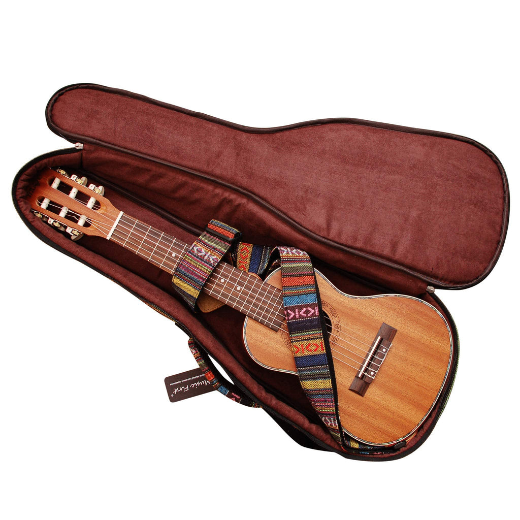 0.6" Thick Padded Guitalele Guitar Case & Bag L9518