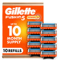 5-Blade Razor Blade Refills with Precision Trimmer, 10 Count E9454