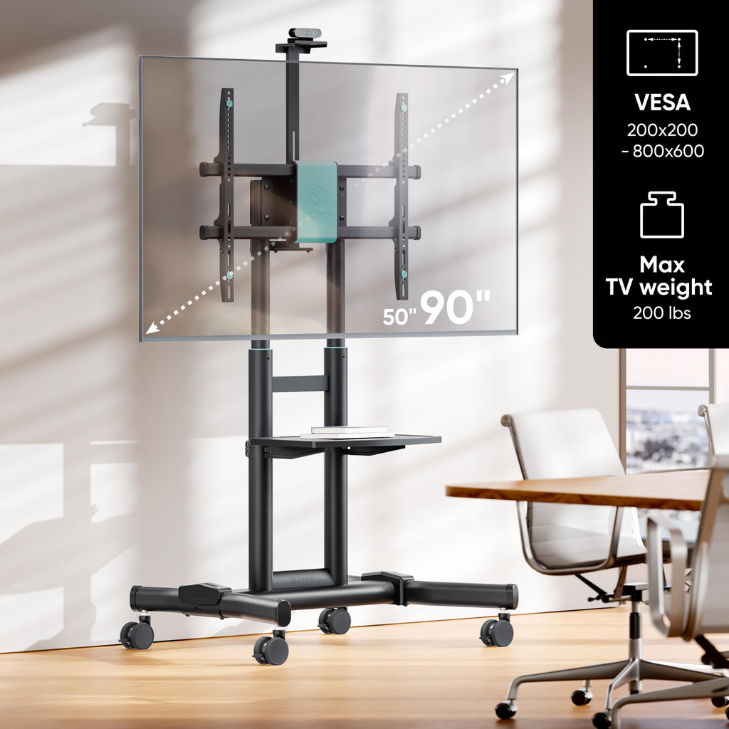 Black Mobile TV Stand 50-90 Inch X725026