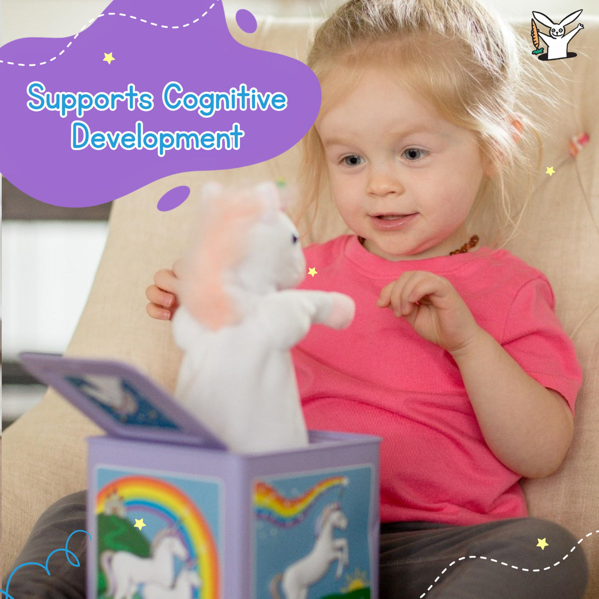 Unicorn Jack in the Box Y9882