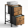 2 Drawer Mobile File Cabinet U501