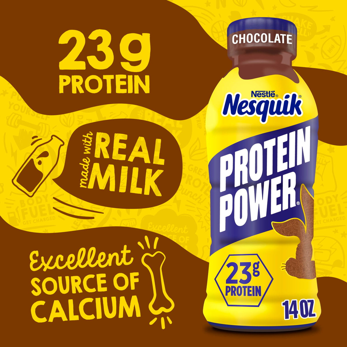 Chocolate Milk Drink 14 Fl Oz E8872