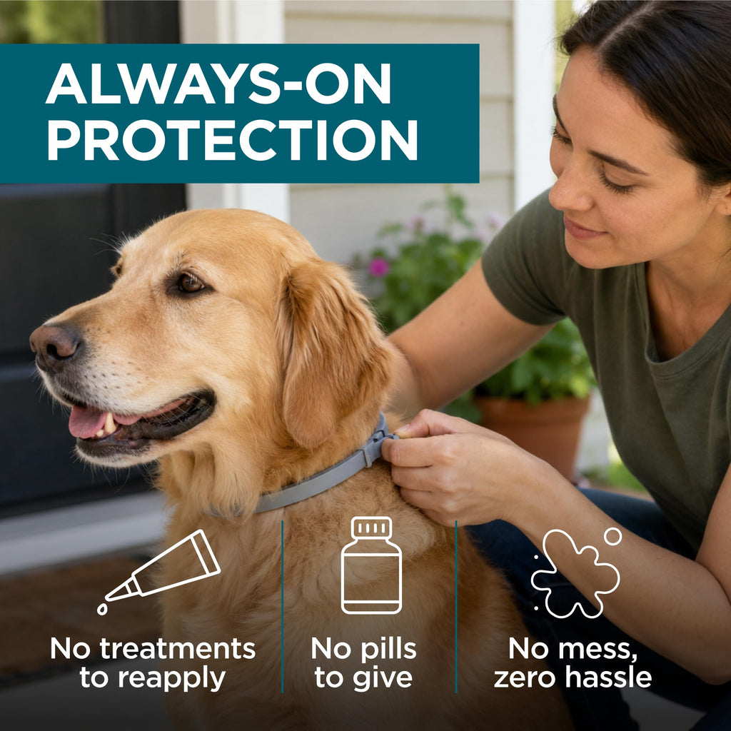 Flea and Tick Collar for Small Dogs J527918