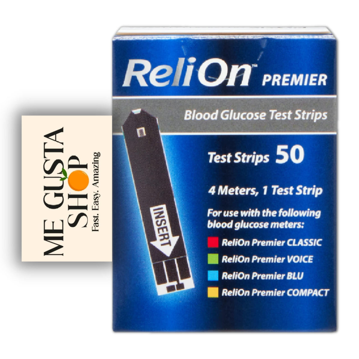 Blood Glucose Test Strips 50 Count I375