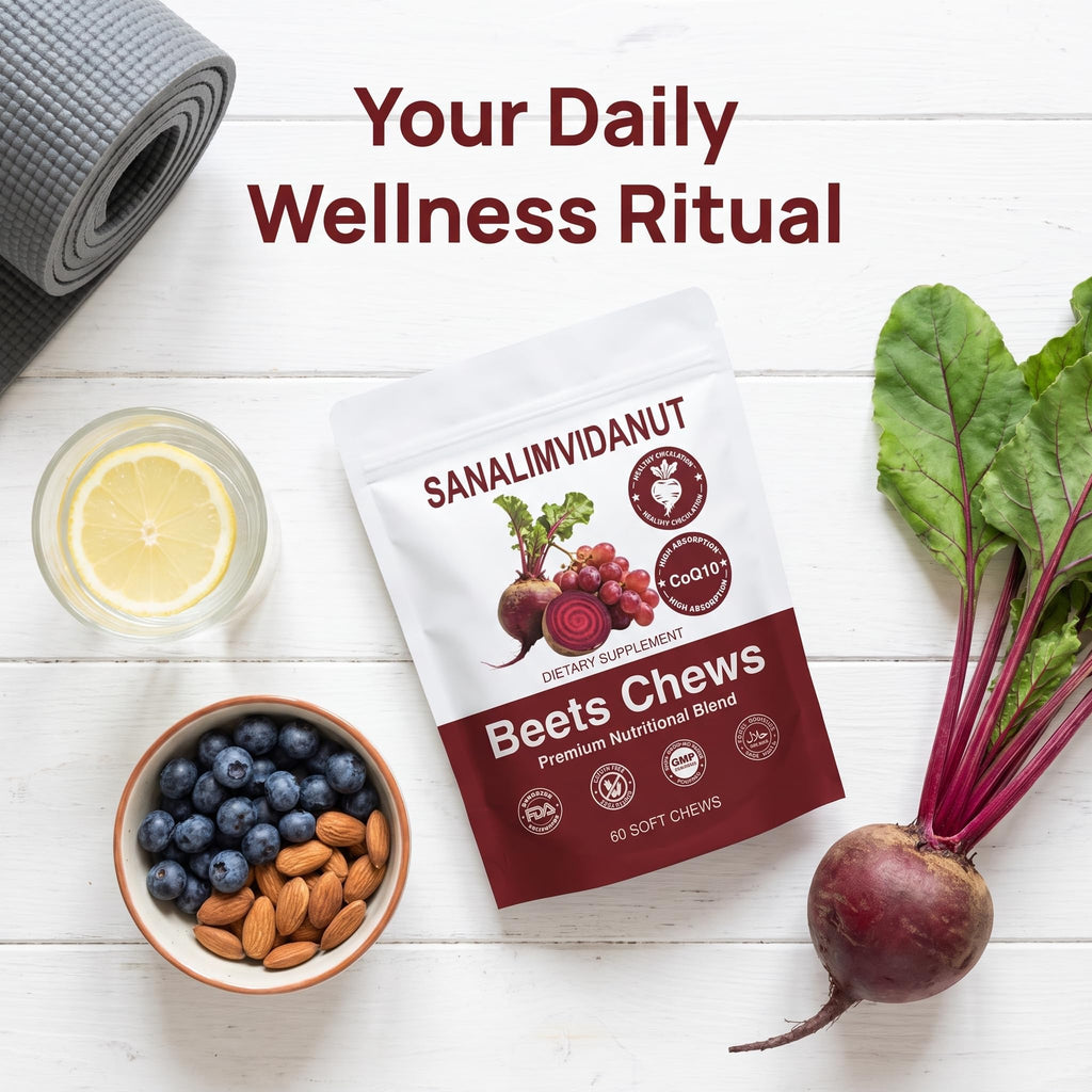 Beet Root Chews 500mg 60 Chews I4561