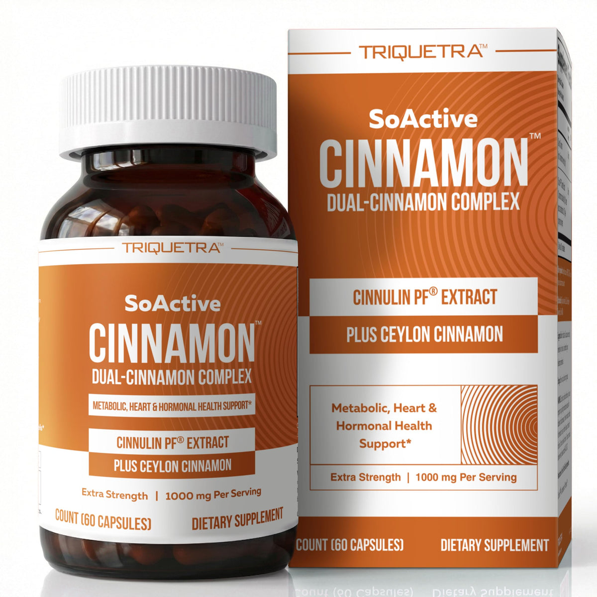 Cinnamon 1000mg Extract 60 Vegan Capsules L484052