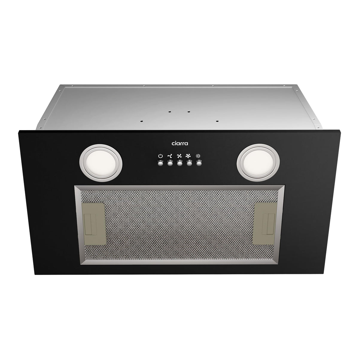 20 inch 650 CFM Black Insert Range Hood V7231