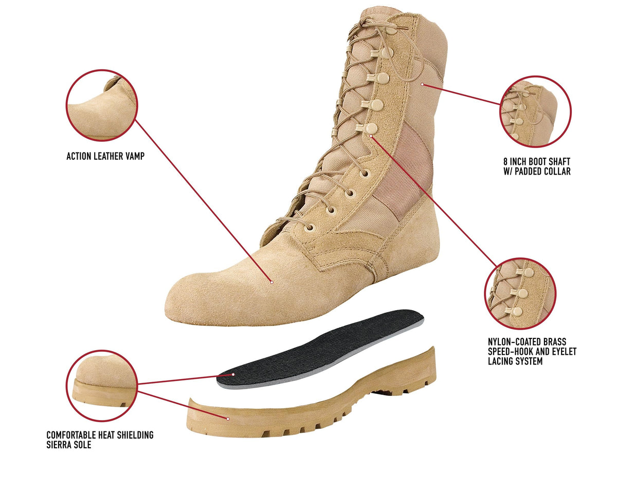 8 Inch Tactical Boots J10090