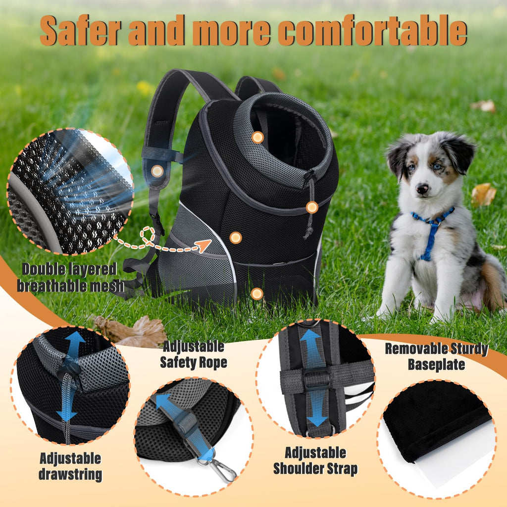 Adjustable Breathable Dog Carrier Backpack O45208