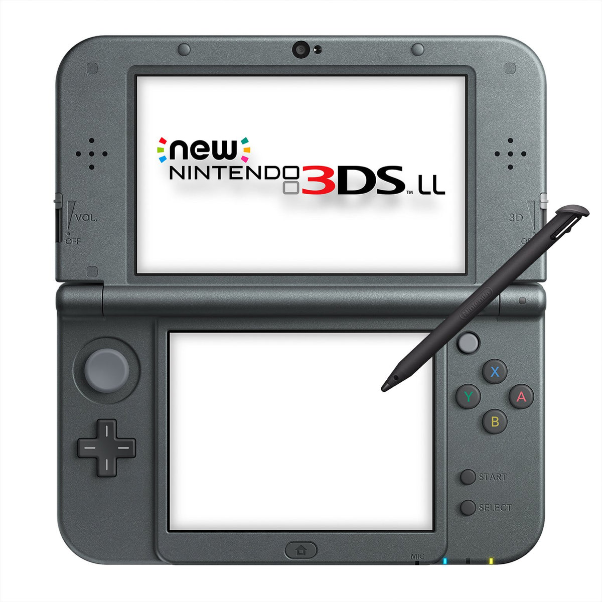 Metallic Black Nintendo 3DS LL A975