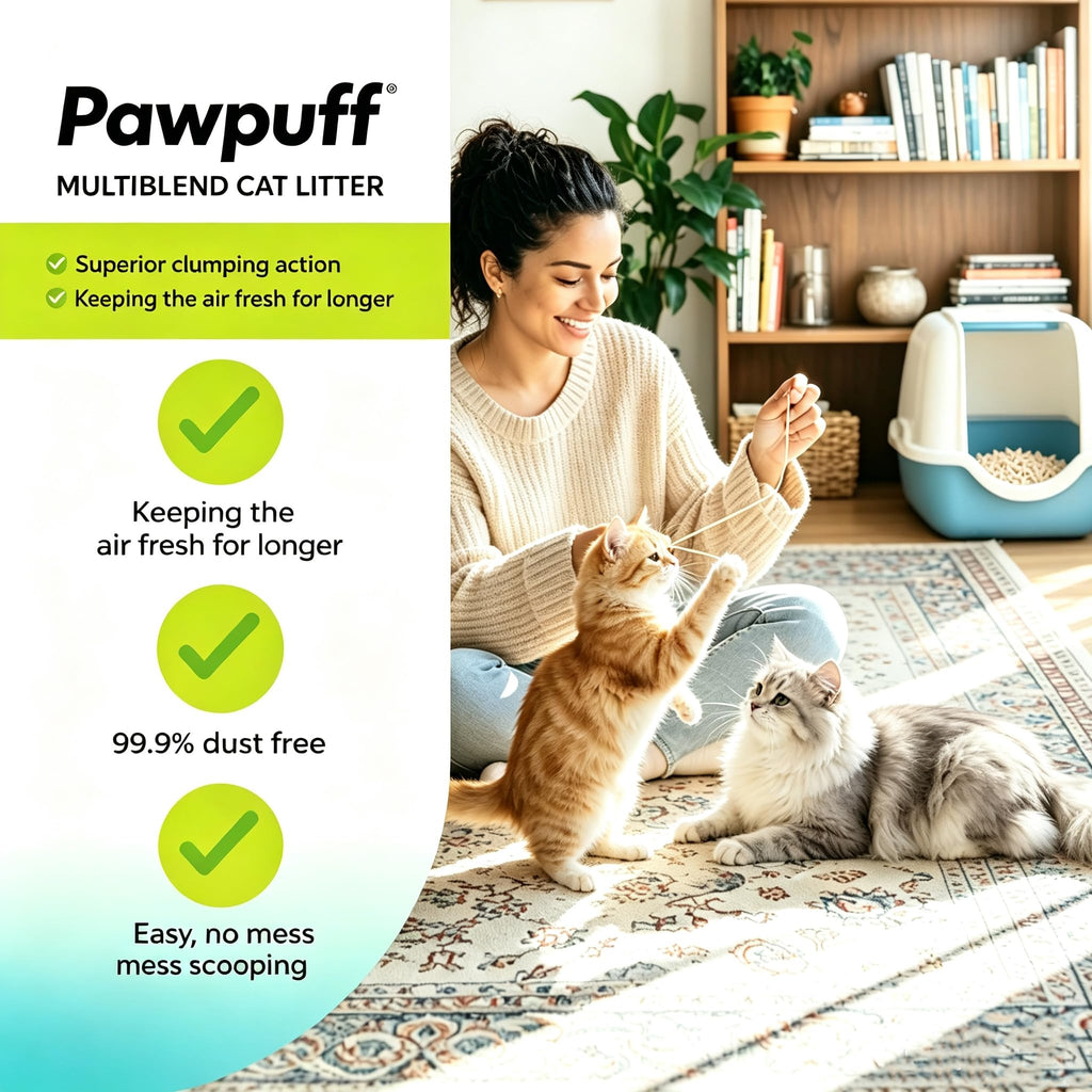 Tofu Cat Litter Low Dust Fast Clumping Flushable 2-Pack 22 lb X730