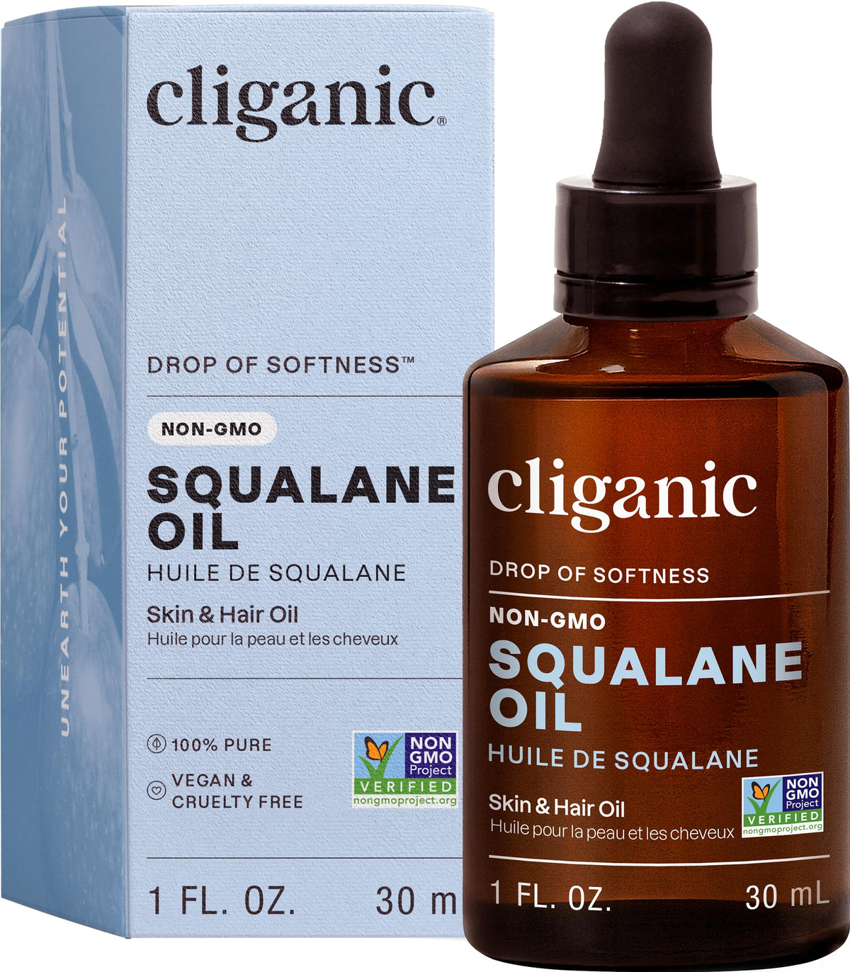 Pure Squalane Oil for Skin & Hair 1oz S7071