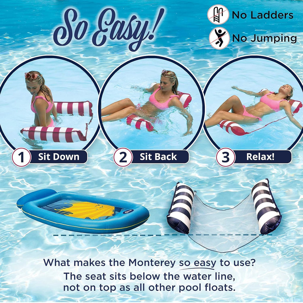 4-in-1 Hammock Pool Float O277