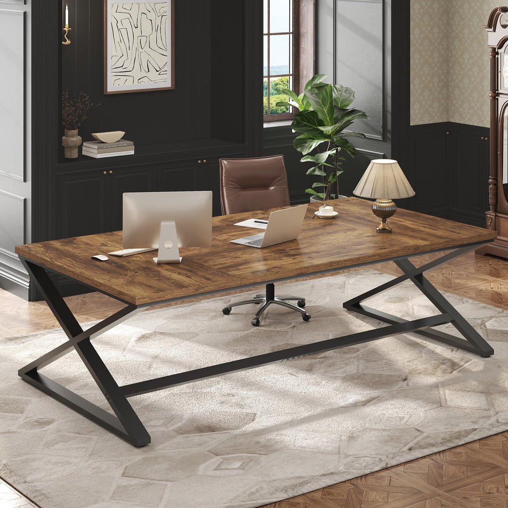 78.7" Extra Long Computer Desk B153886