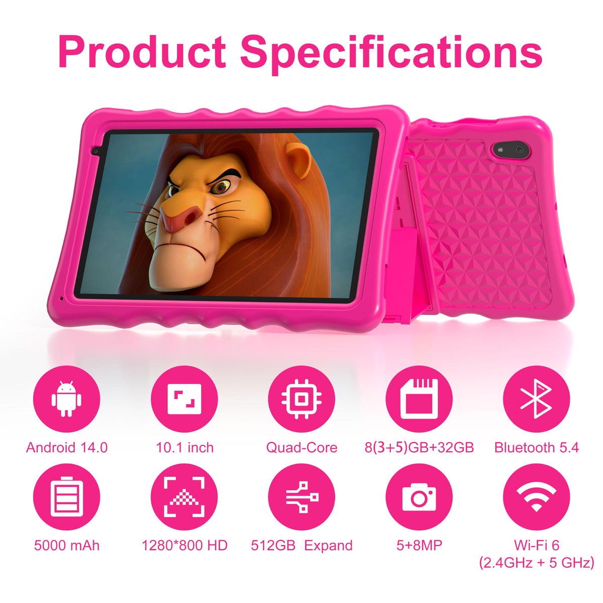 10.1 inch Android 14 Tablet 8GB RAM 32GB ROM S675437