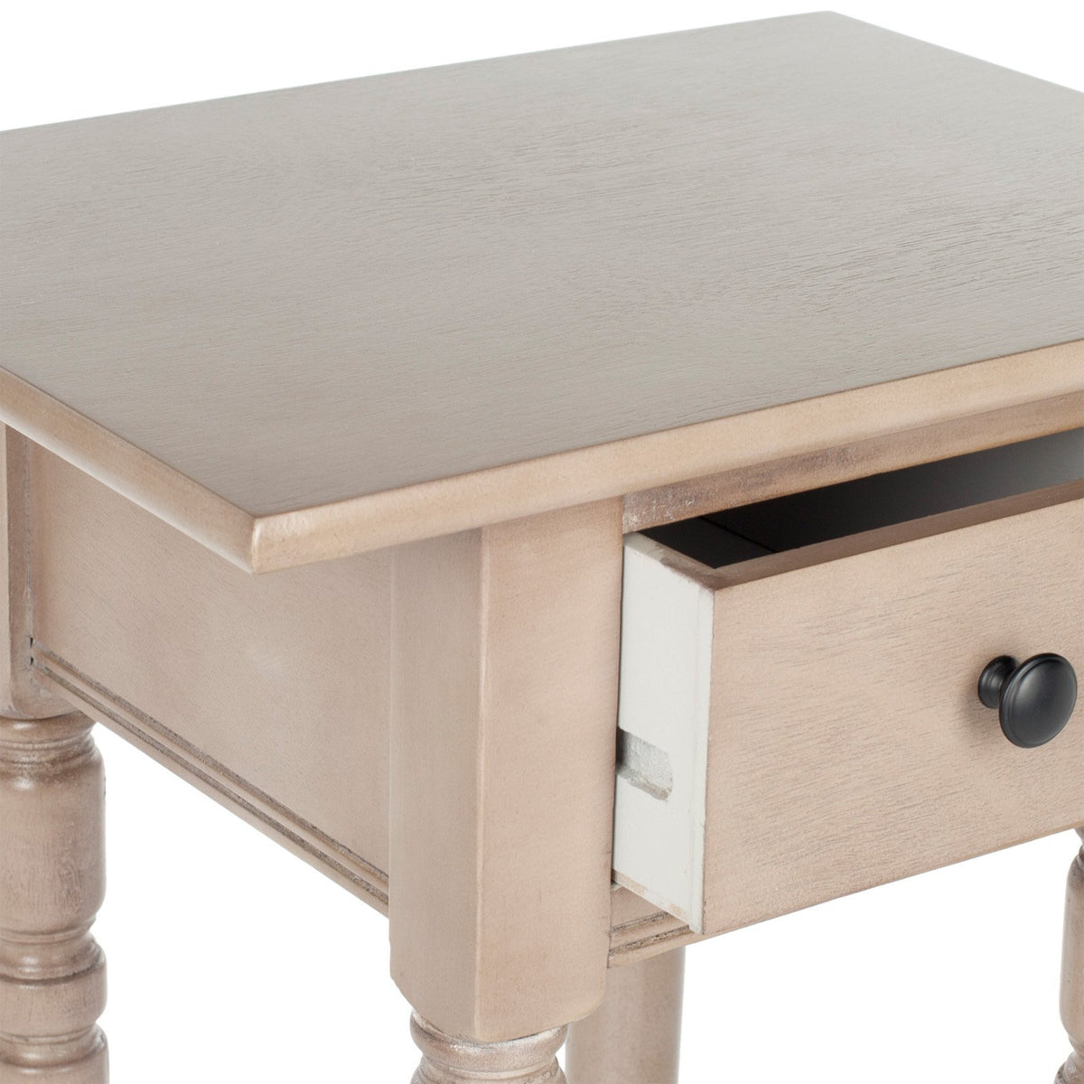Dark Cherry Wood Side Table N725050