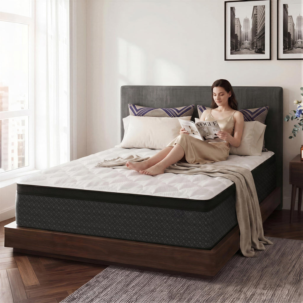 Full Size 12" Hybrid Memory Foam Mattress R6833