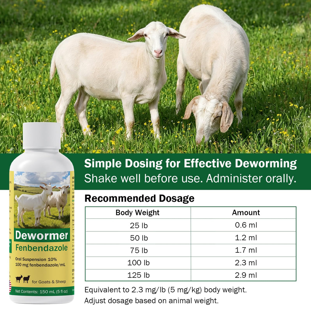 Liquid Dewormer with Fenbendazole Z919