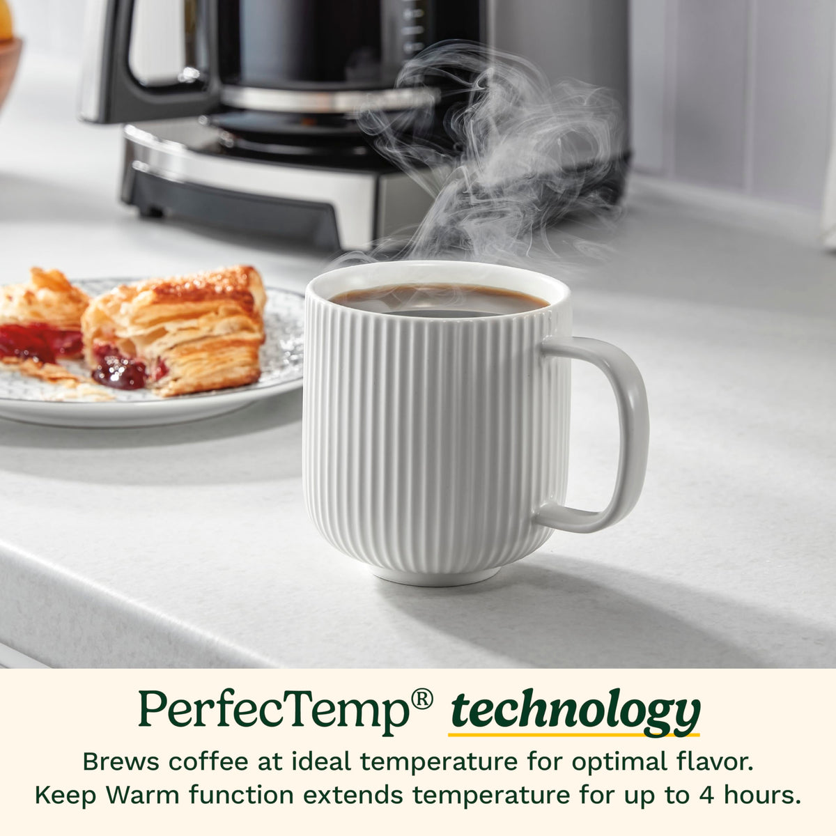 14 Cup Programmable Coffee Maker with Glass Carafe M702