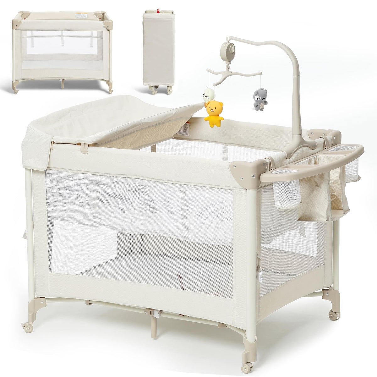 Pack and Play with Baby Bassinet K2312