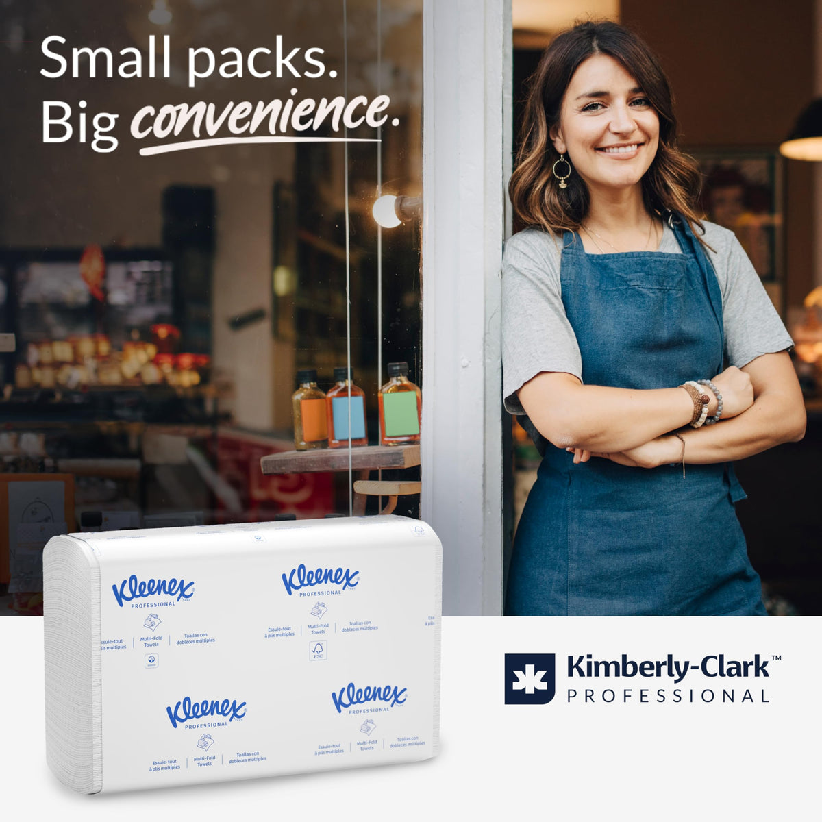Multifold Paper Towels, 8 x 150 Sheets J12034