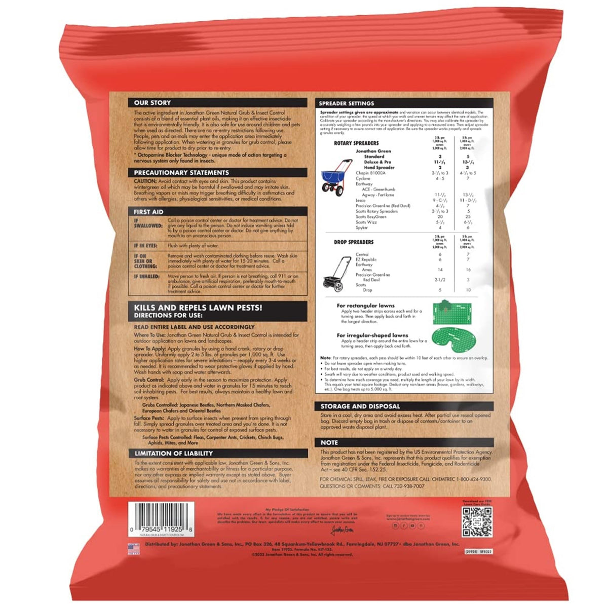 Organic Grub & Insect Control Y4558