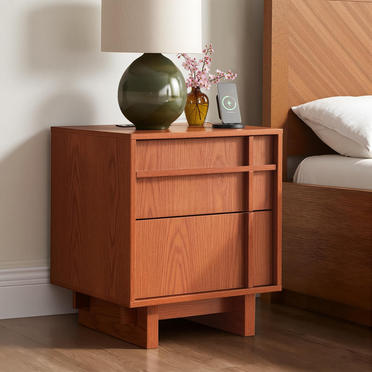 Mid Century Modern Nightstand V76879