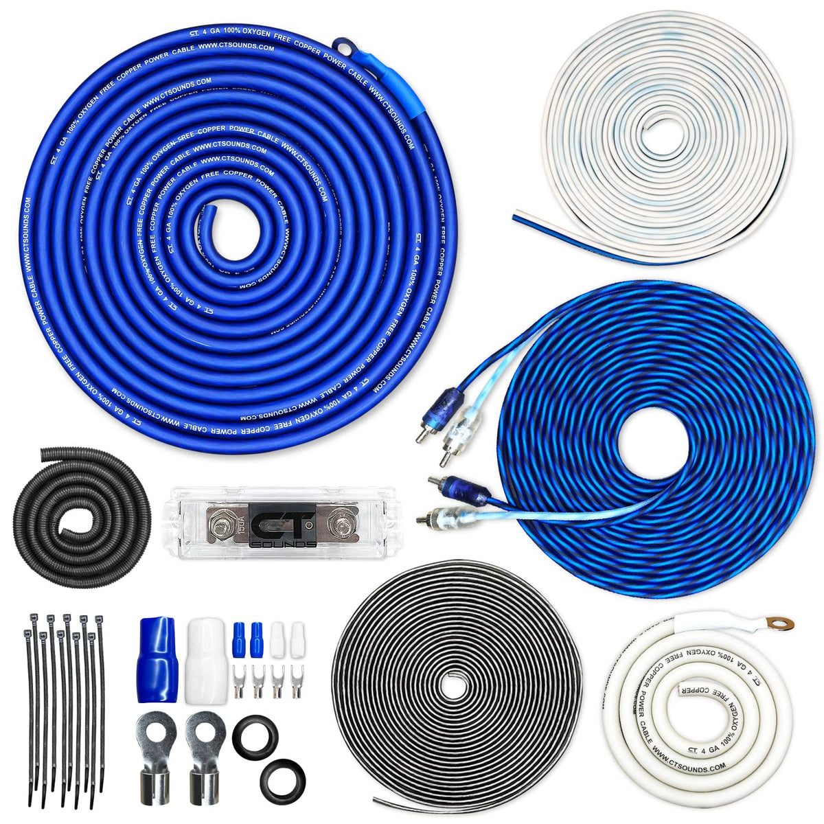 4 Gauge OFC Amp Wiring Install Kit G94669