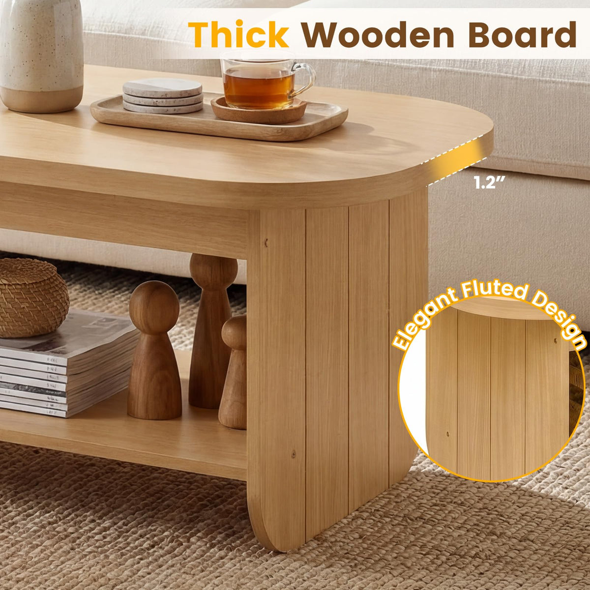 Oval Coffee Table M5913