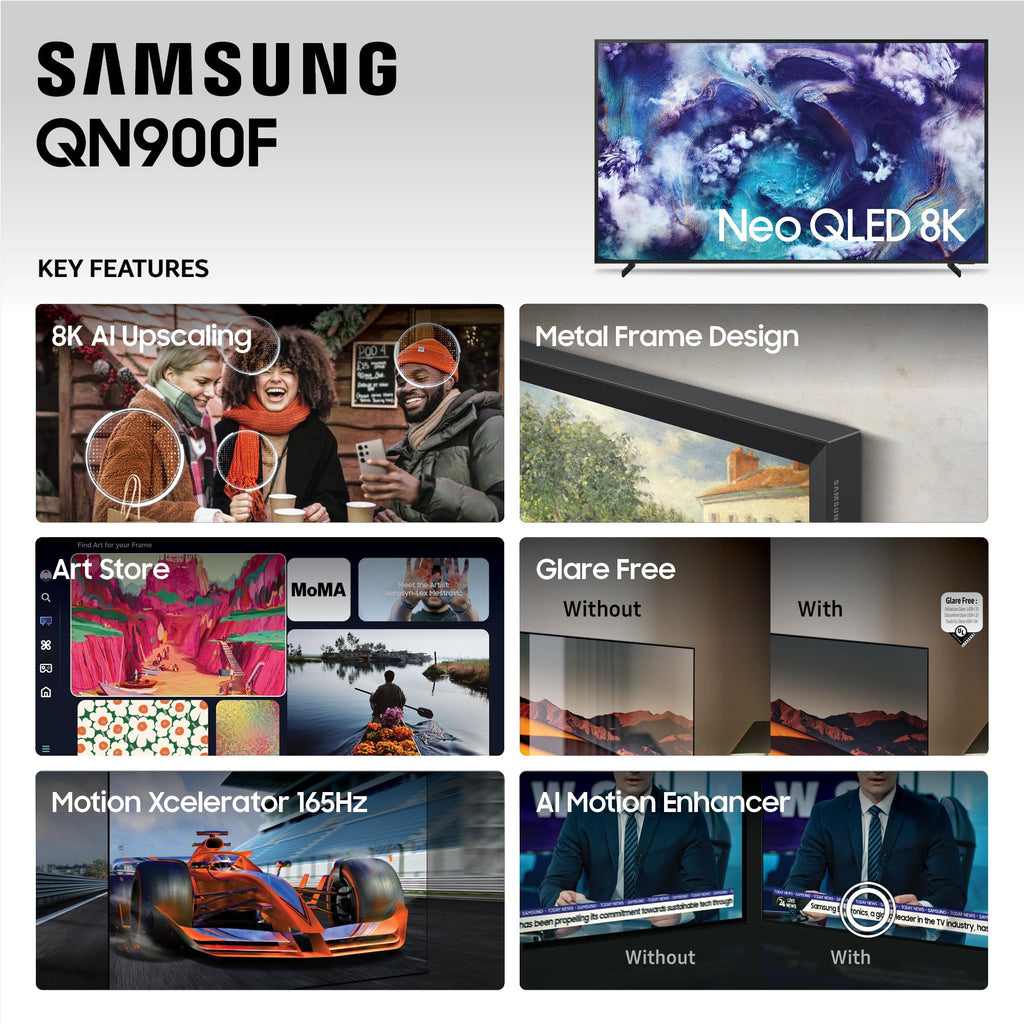 85-Inch 8K Mini LED Smart TV C586