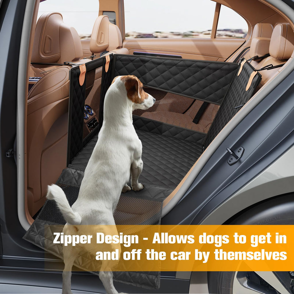 Large Dog Car Seat with Hard Bottom L7749