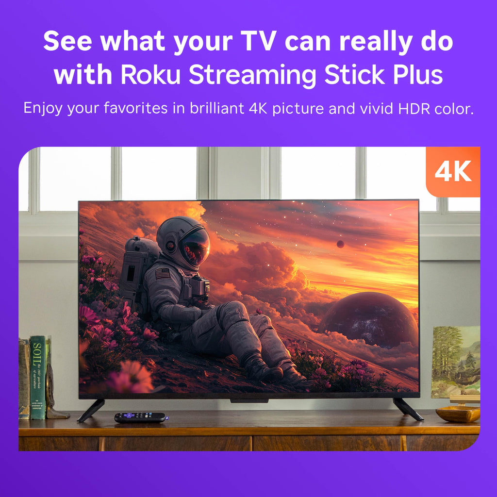 4K HDR TV Streaming Device with Voice Remote & 1080p HD Security Camera E16793