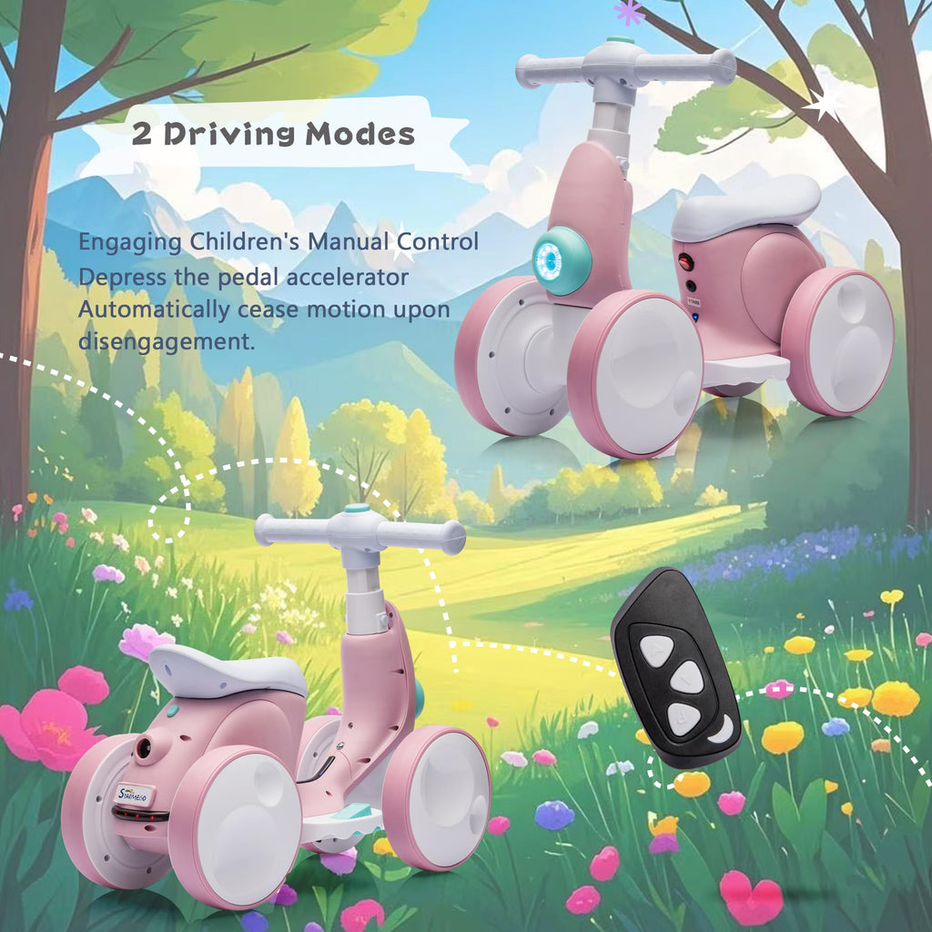 Pink Electric Balance Bike Q965051
