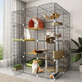 Metal Wire Cat Cage, 3x2x4 Cat Kennel Q75301