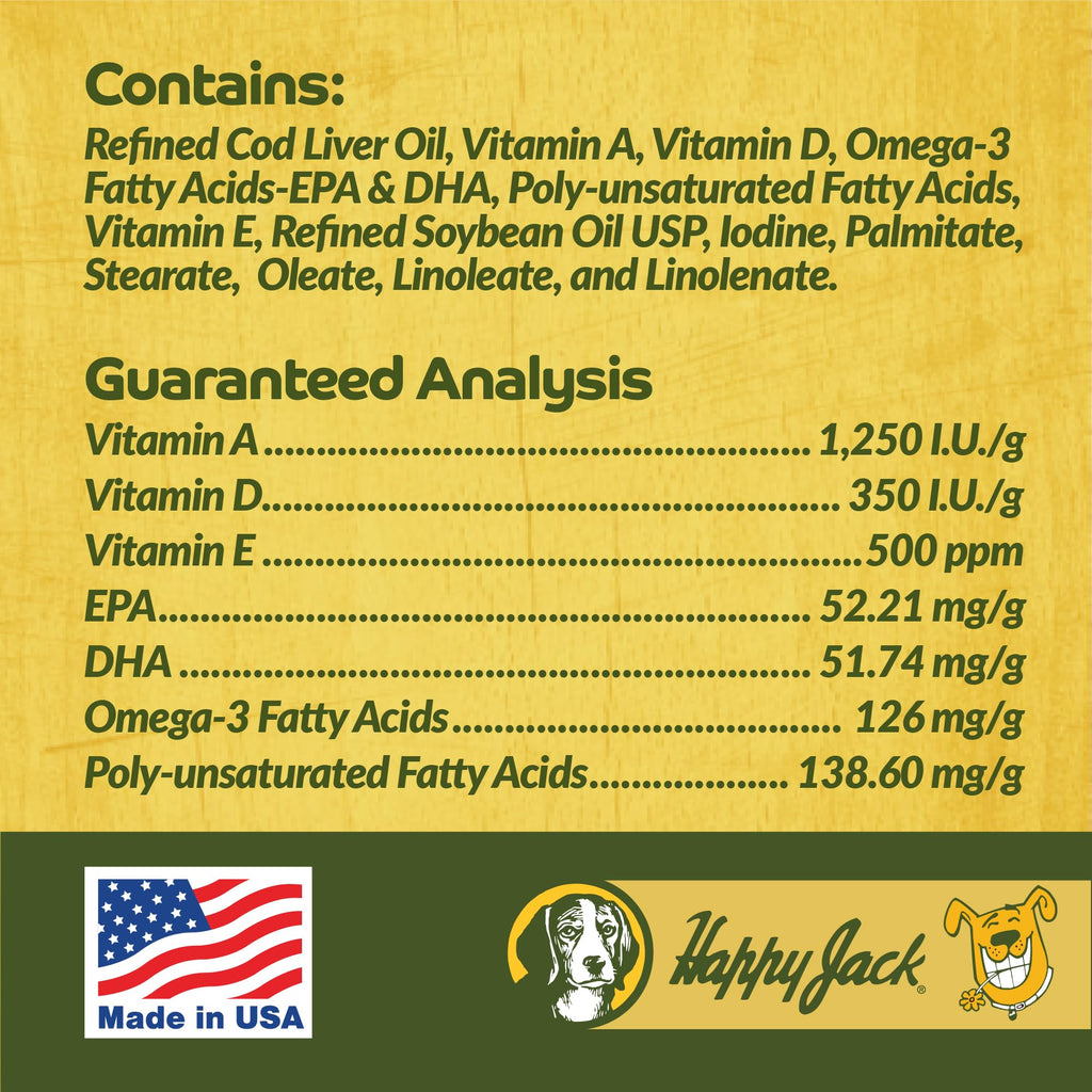 Cod Liver Fish Oil for Dogs 16 oz R144822