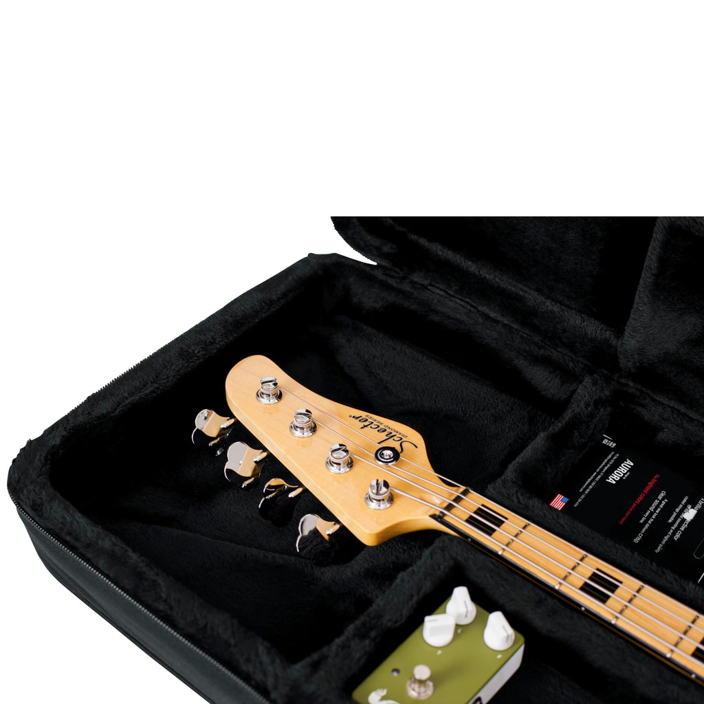 Lightweight Polyfoam Guitar Case for Electric Bass Guitars M2139
