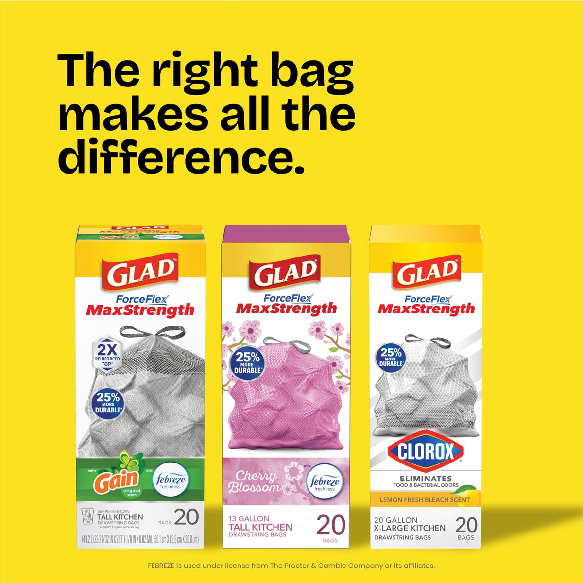 Tall Kitchen Trash Bags 13 Gal 34 Ct N782595