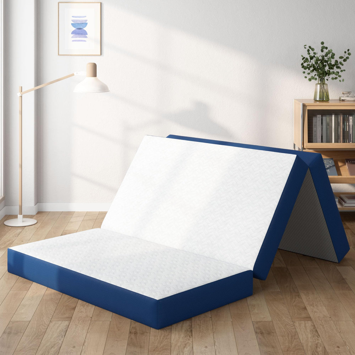 Queen 6 Inch Gel Memory Foam Trifold Mattress P409059