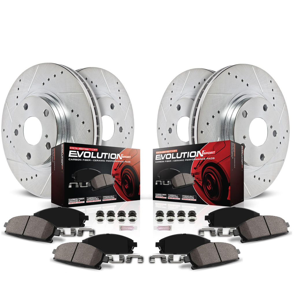 Brake Pad & Rotor Kit Front & Rear K76307